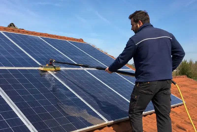 Nettoyage et entretien de panneaux solaires à Saint-Philbert-de-Bouaine